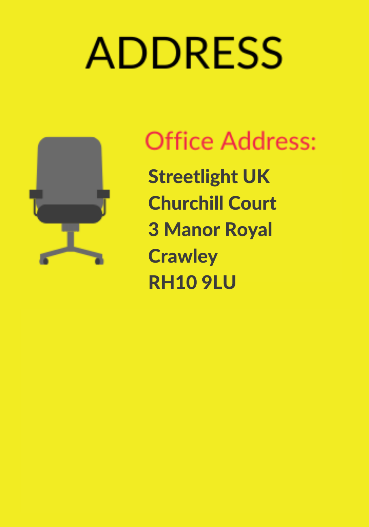 Contact Us Street Light UK